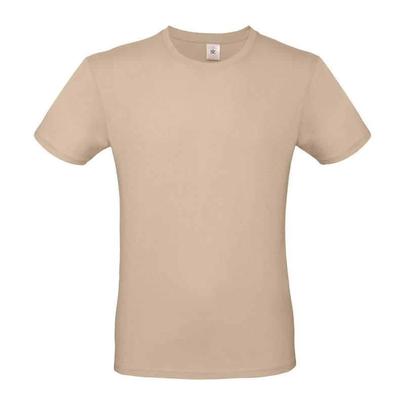 B&C #E150 UNISEX T-SHIRT coloris Sable