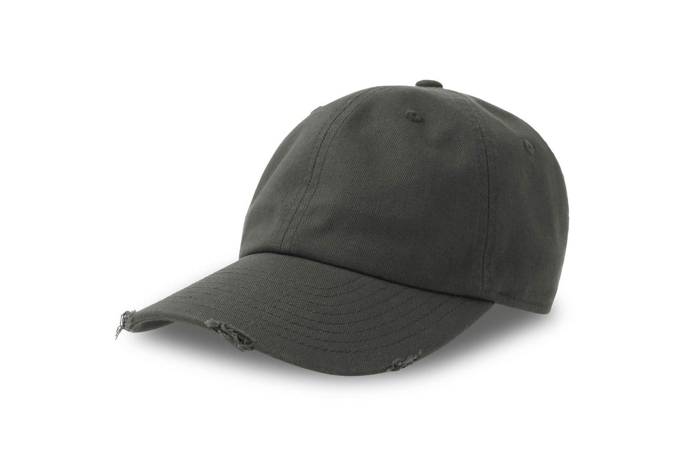 DAD HAT DESTROYED-S coloris Gris foncé