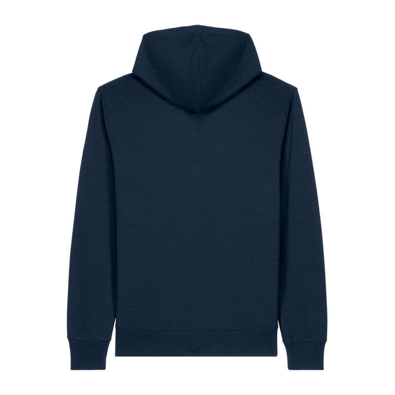 The Astor unisexe sweat à capuche zippé coloris Bleu marine