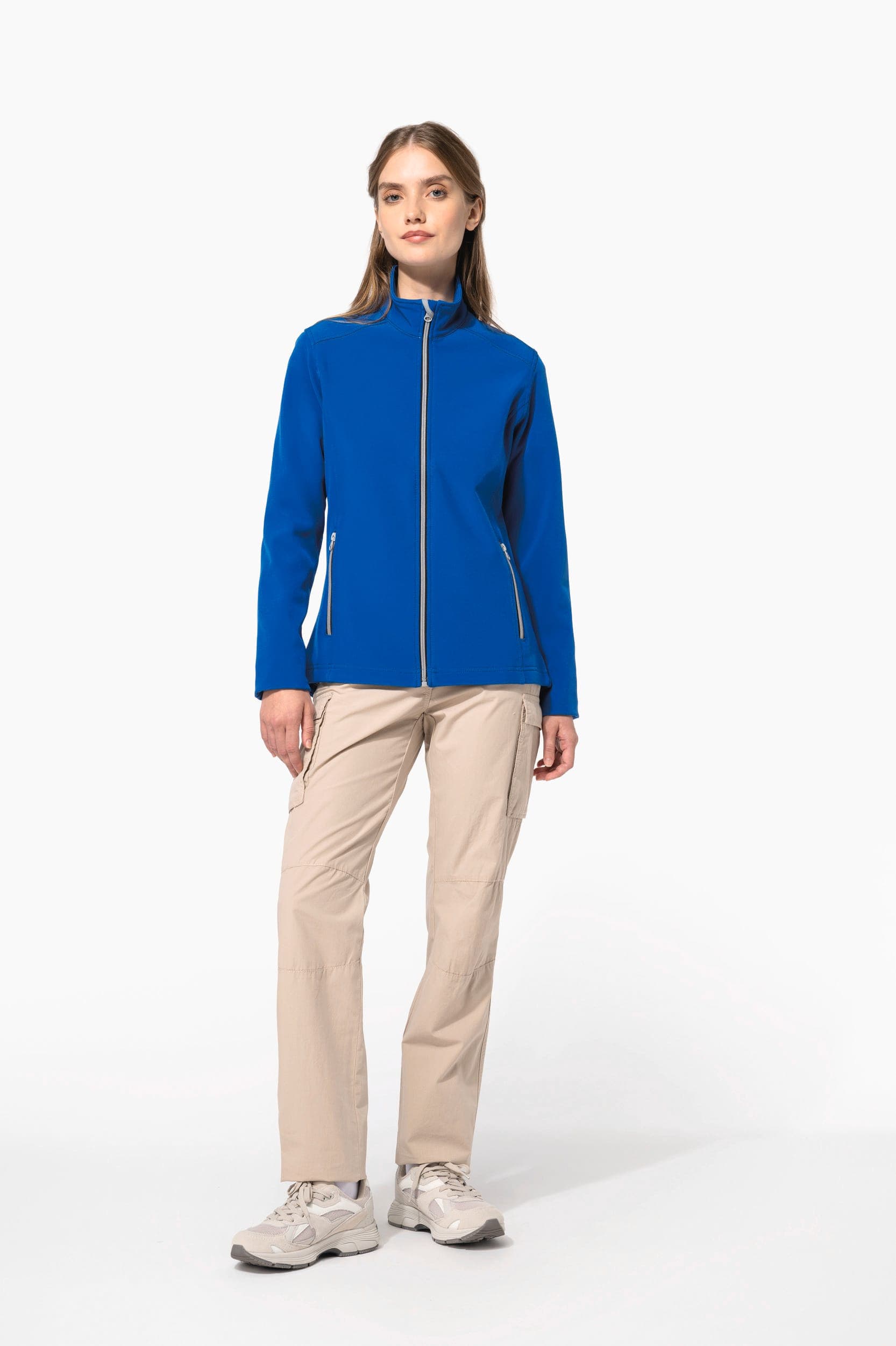Veste Softshell 2 couches femme en situation