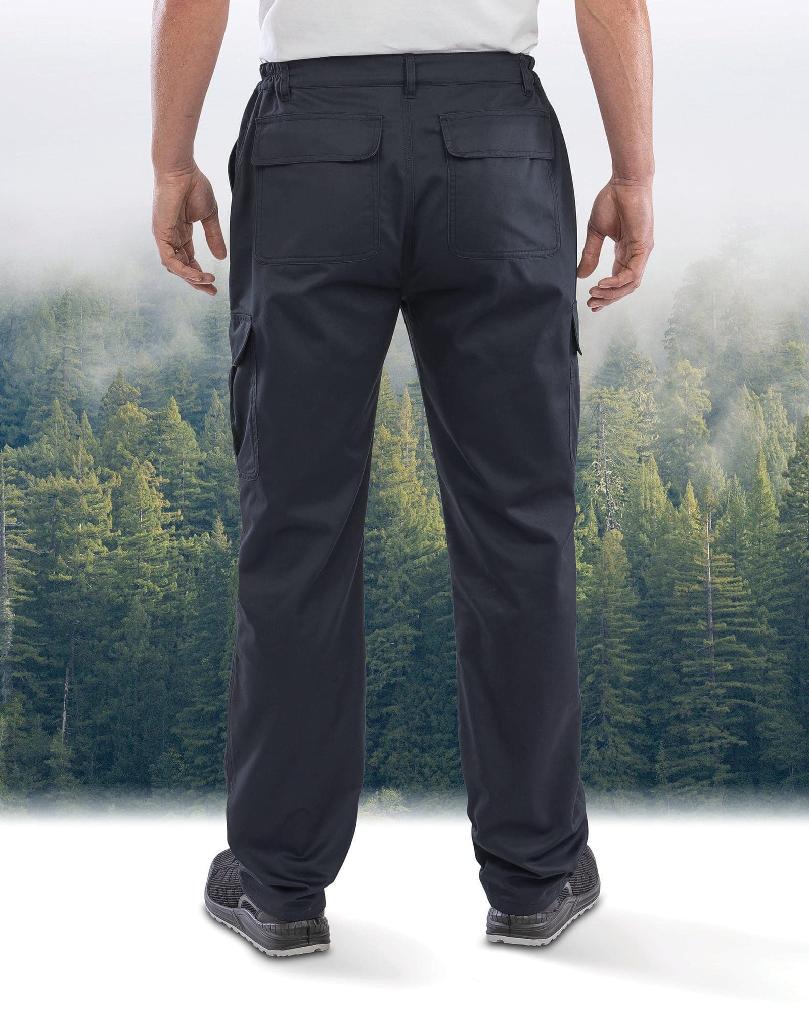 Pantalon utilitaire work-guard recyclé en situation