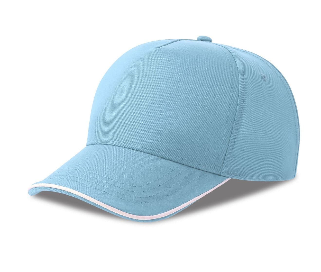 RECY FIVE PIPING coloris Bleu clair / Blanc