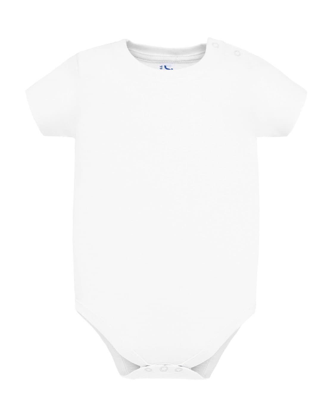 SINGLE JERSEY BABY BODY coloris Blanc