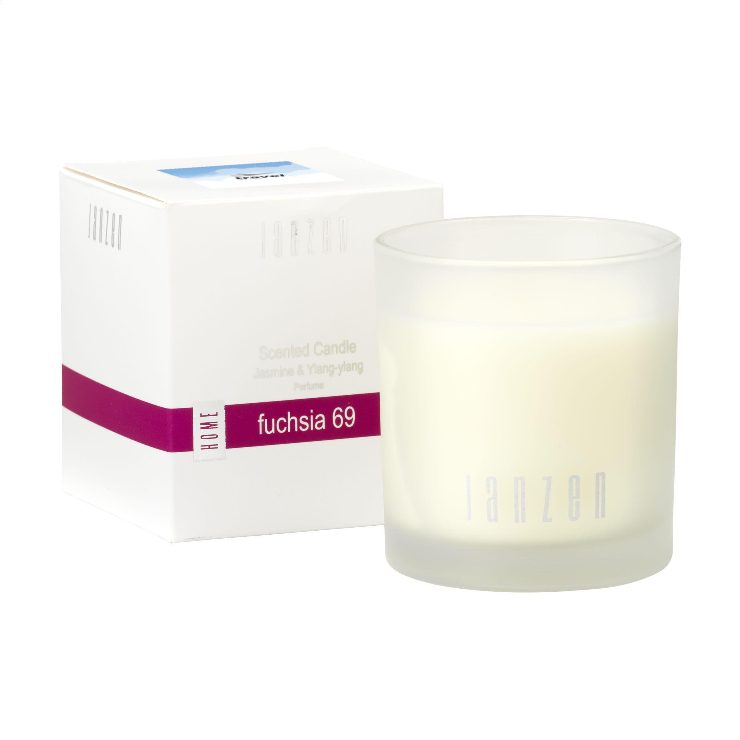 Bougie parfumée Janzen Fuchsia 69 en situation