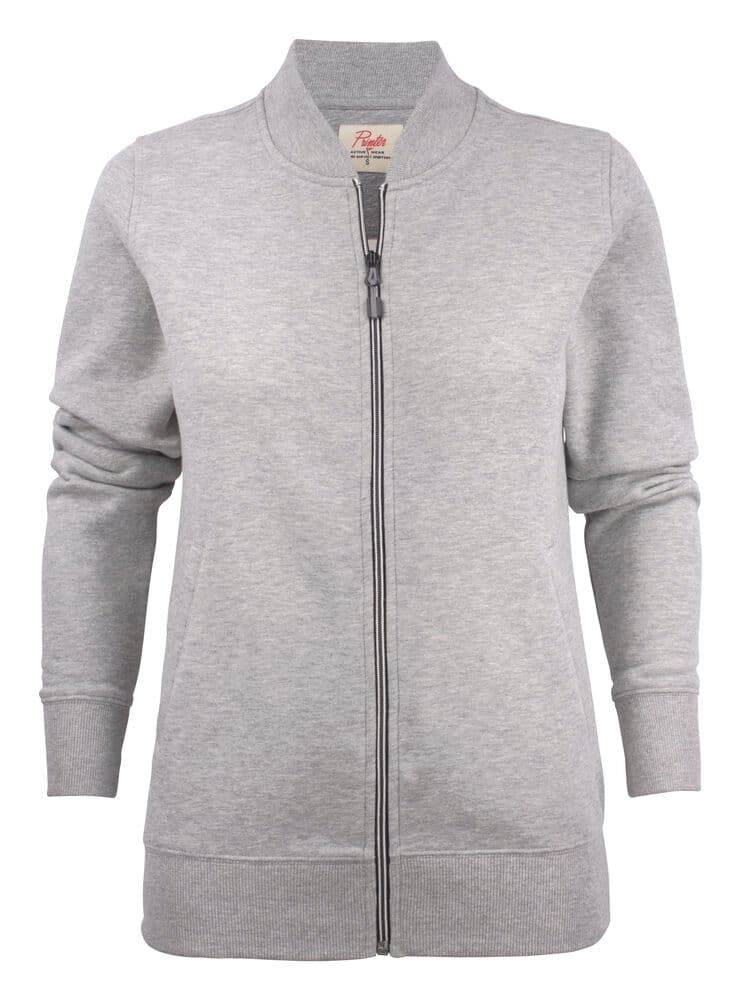 Javelin Sweat-shirt Fermeture Complète Femme coloris Gris Mélangé