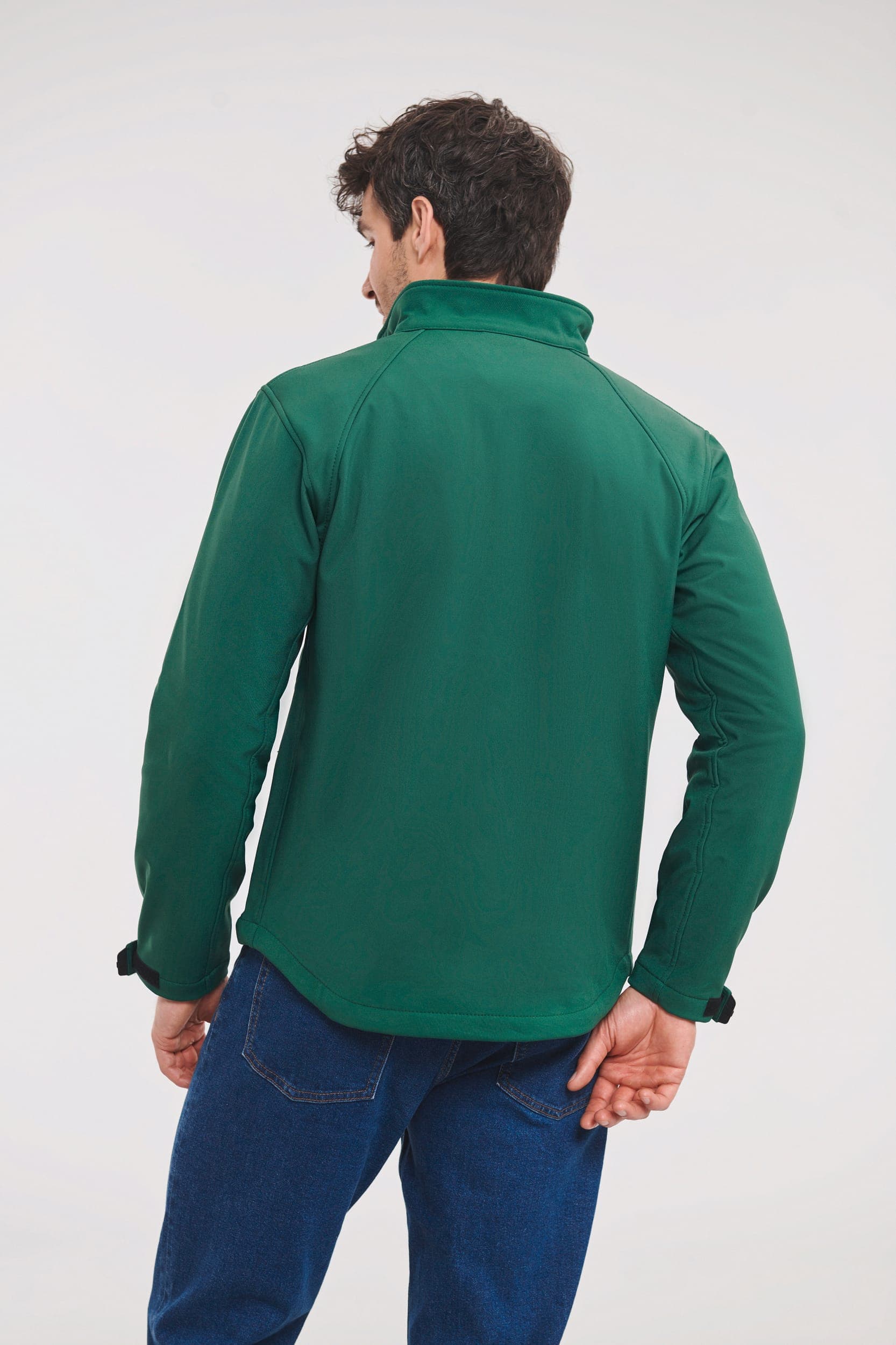 Veste softshell homme en situation
