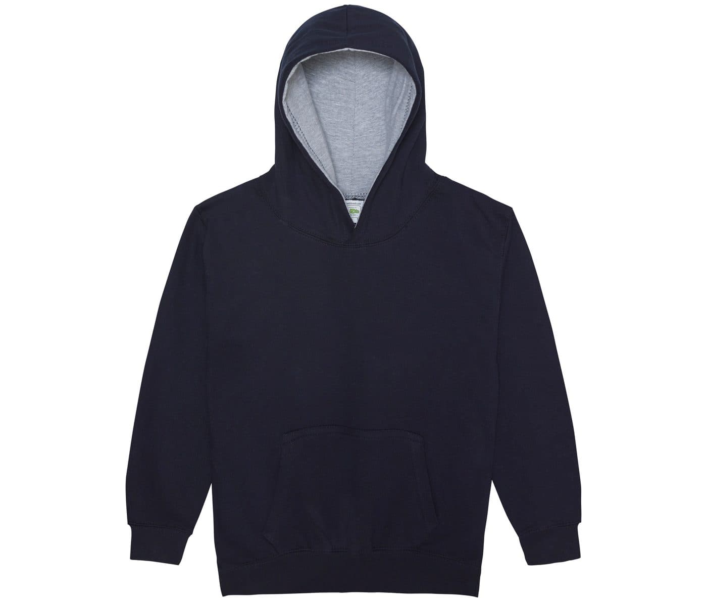 KIDS VARSITY HOODIE coloris Bleu marine / Gris chiné