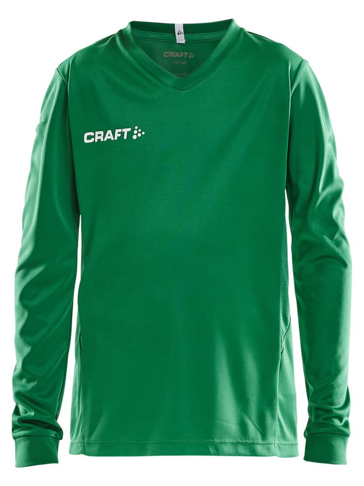 Craft Squad go jersey solid ls jr coloris Vert