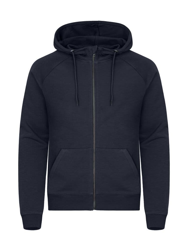 Clique Miami PRO Hoody Full Zip coloris Marine foncé