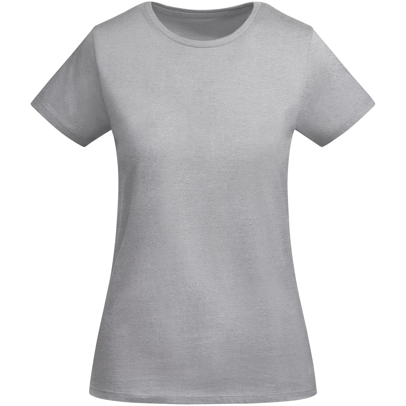 T-shirt de 175 g/m² Breda en coton organique à manches courtes pour femme coloris Gris chiné