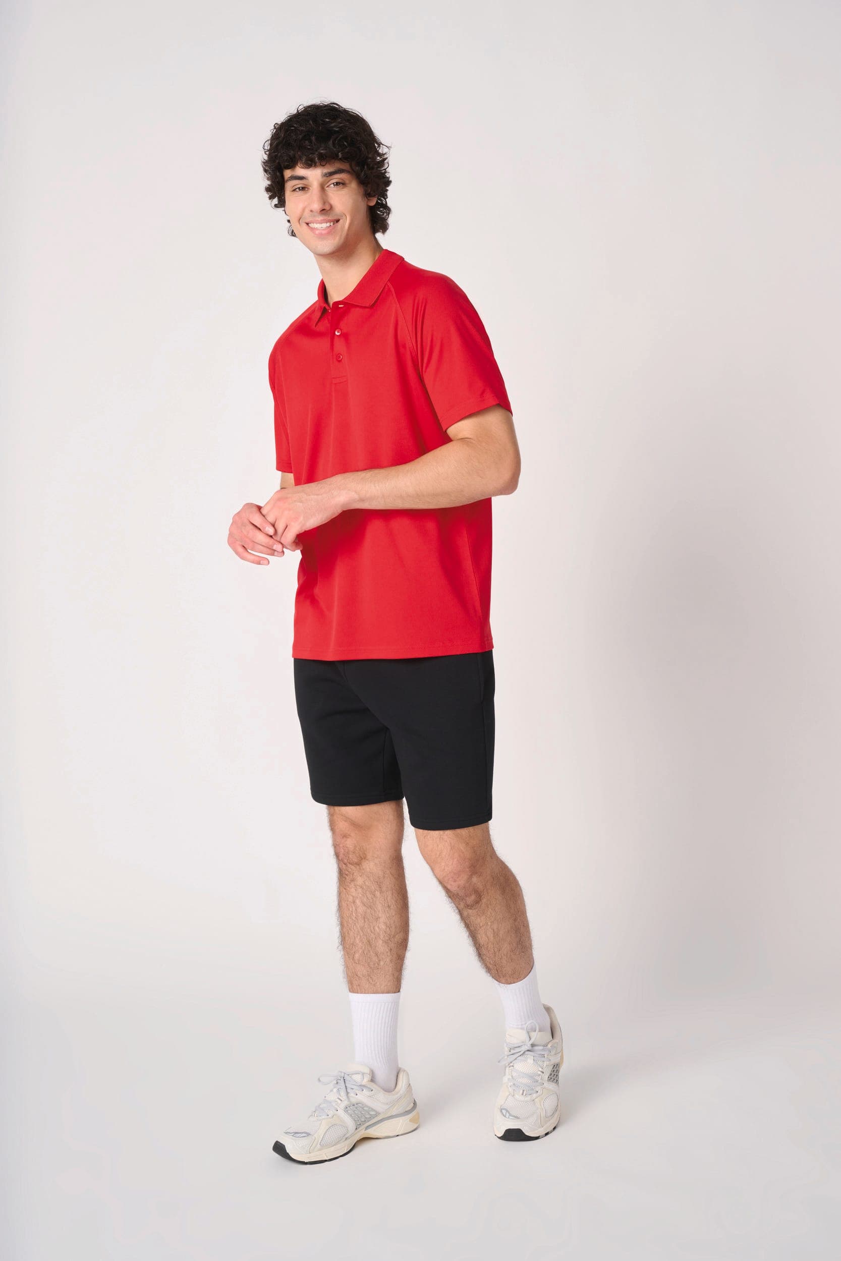 Polo sport homme en situation