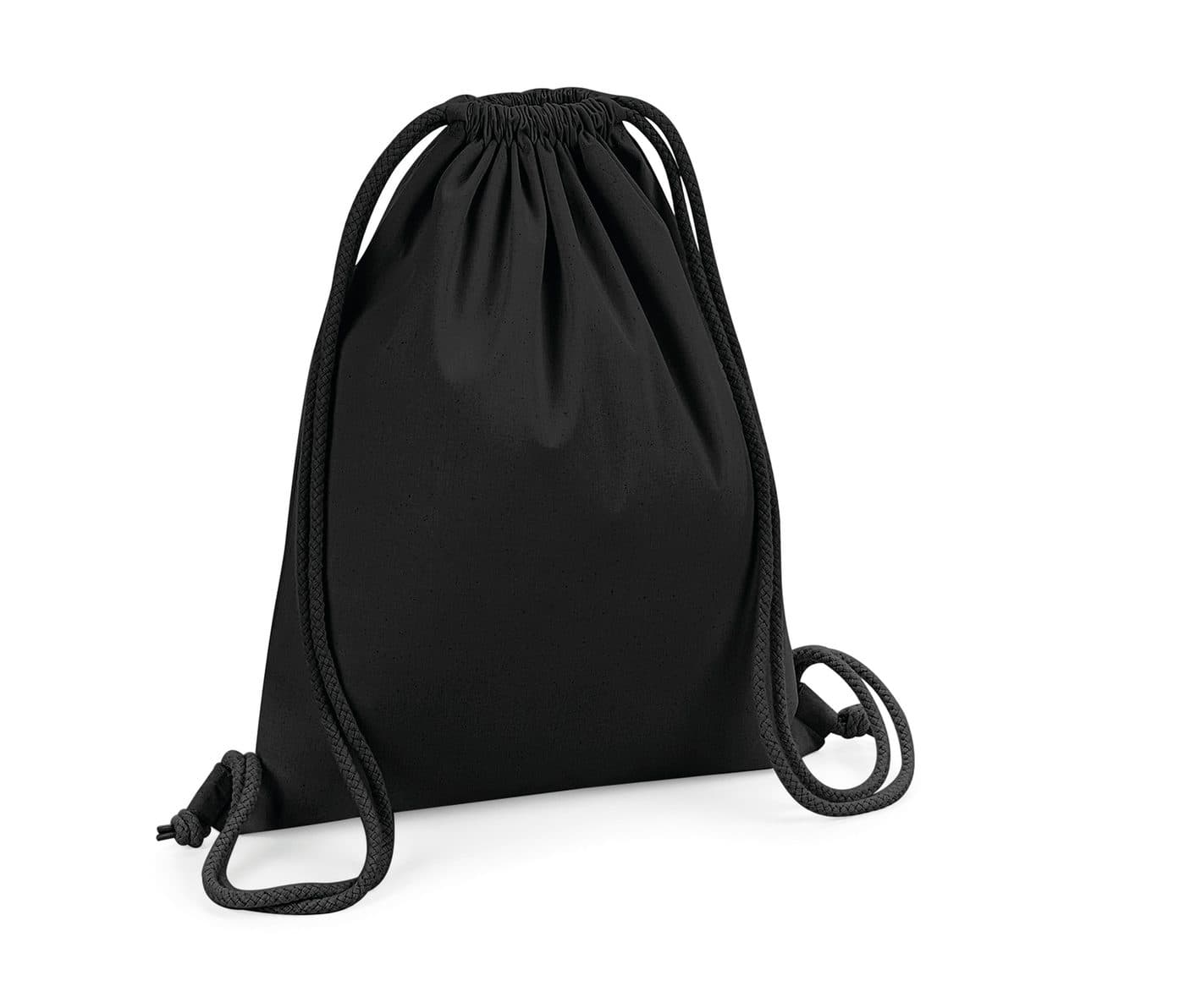 ORGANIC PREMIUM COTTON GYMSAC coloris Noir