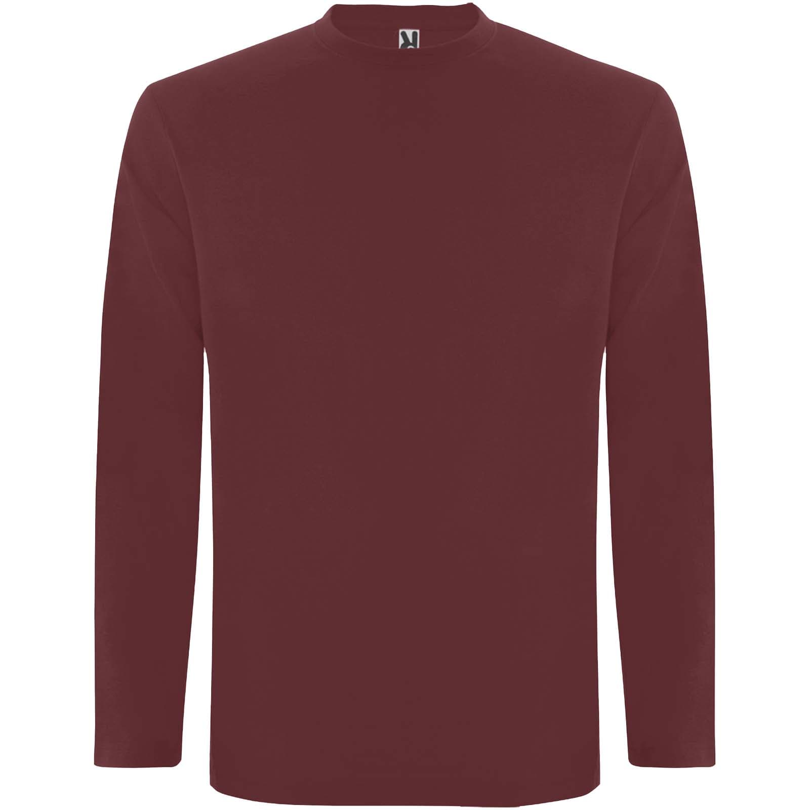 T-shirt de 160 g/m² Extreme à manches longues pour homme coloris Rouge baie