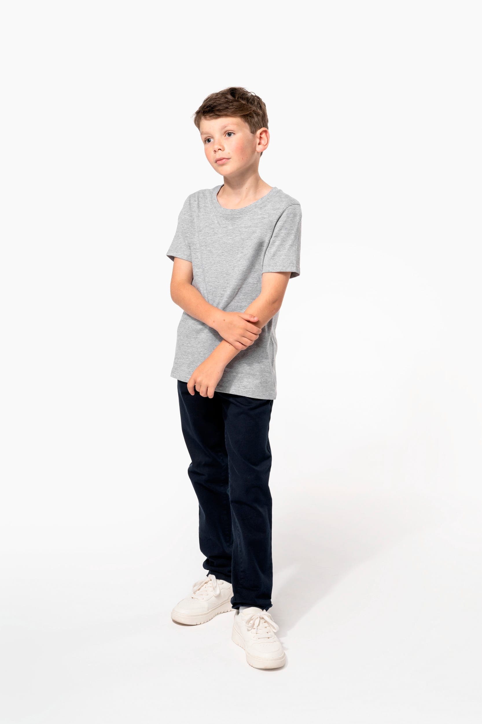 T-shirt col rond enfant en situation