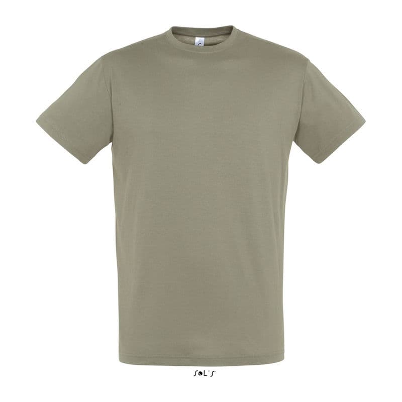 SOL'S REGENT UNISEX ROUND COLLAR T-SHIRT coloris Kaki