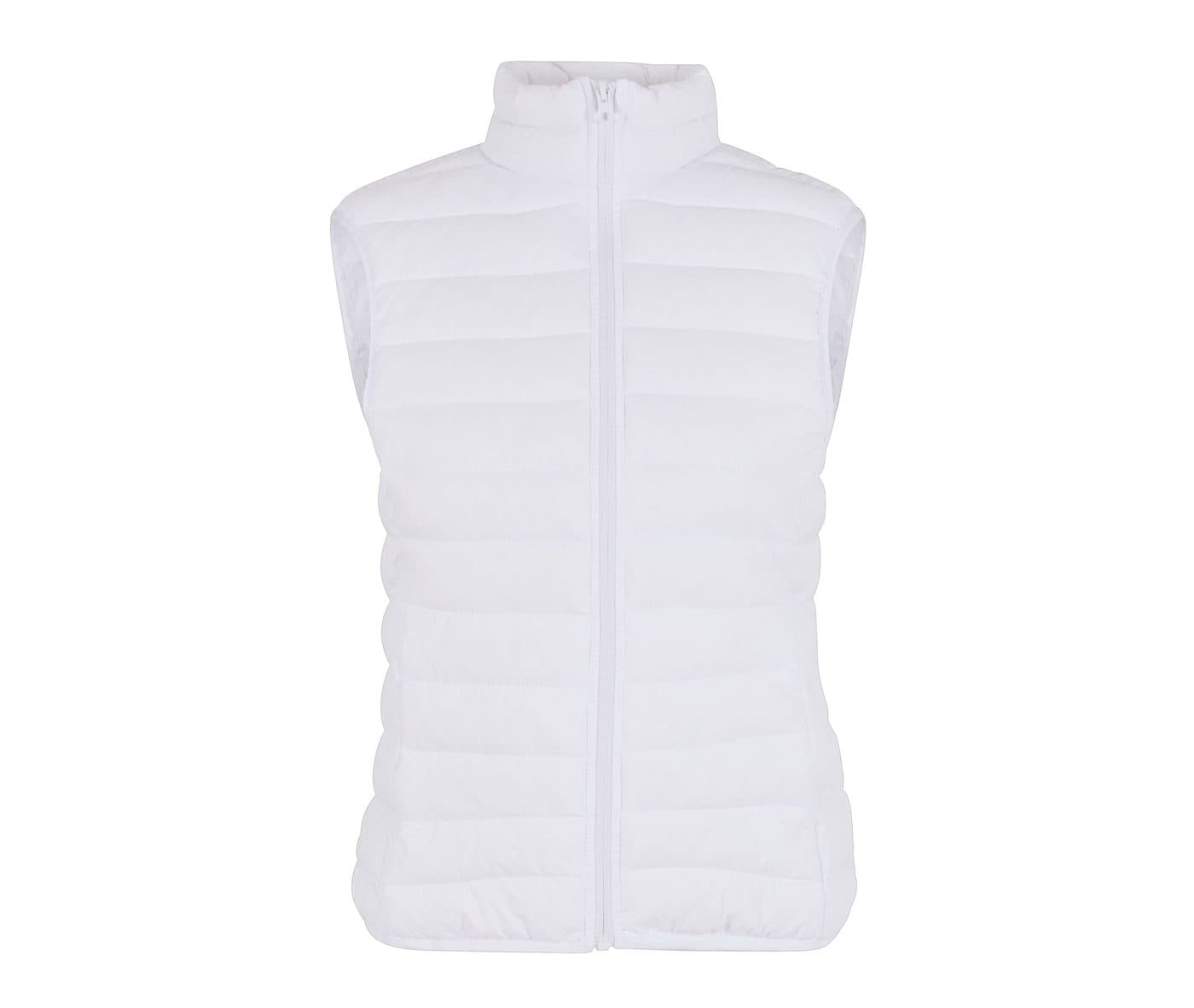 LADIES LIGHT PUFFER VEST coloris Blanc