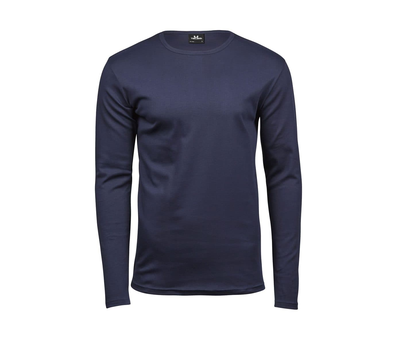 LONG SLEEVE INTERLOCK TEE coloris Marine