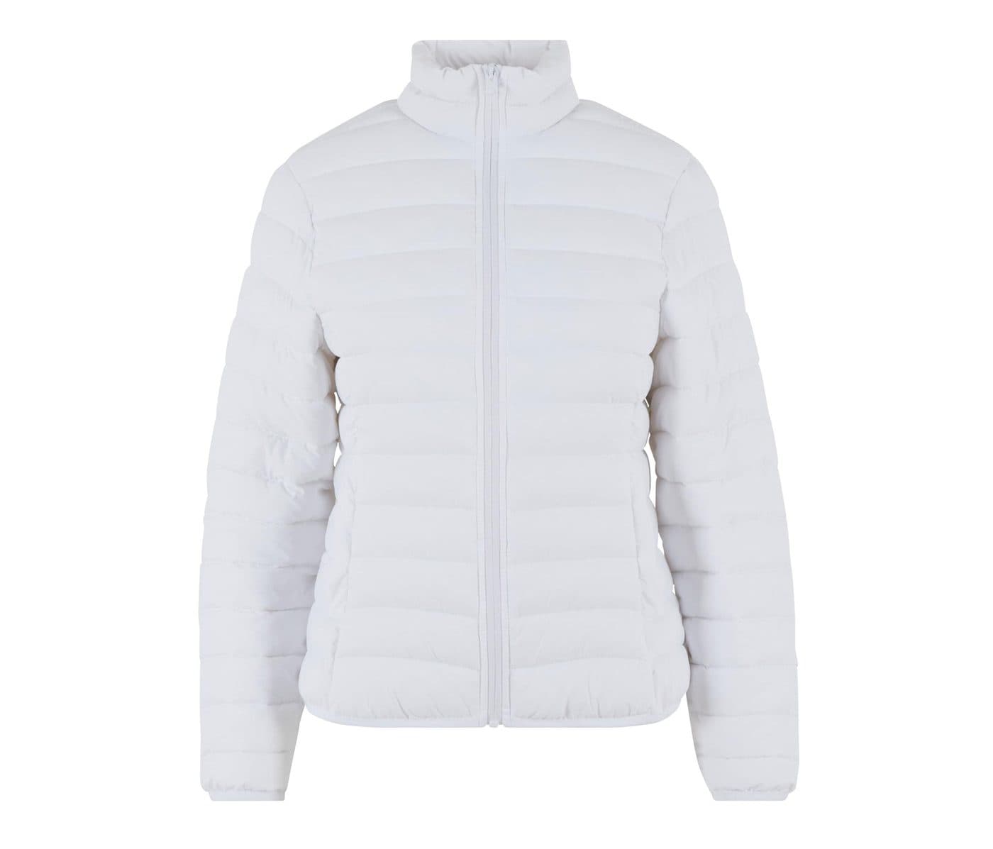 LADIES LIGHT PUFFER JACKET coloris Blanc