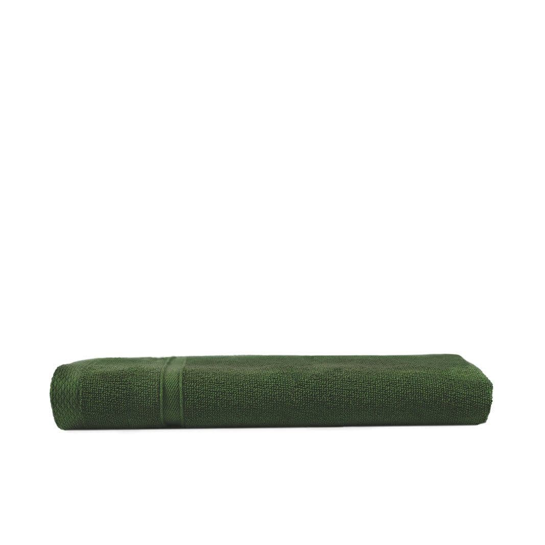 RECYCLED CLASSIC BEACH TOWEL coloris Vert bouteille