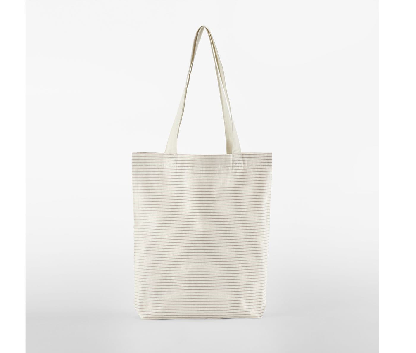 STRIPED ORGANIC COTTON TOTE
