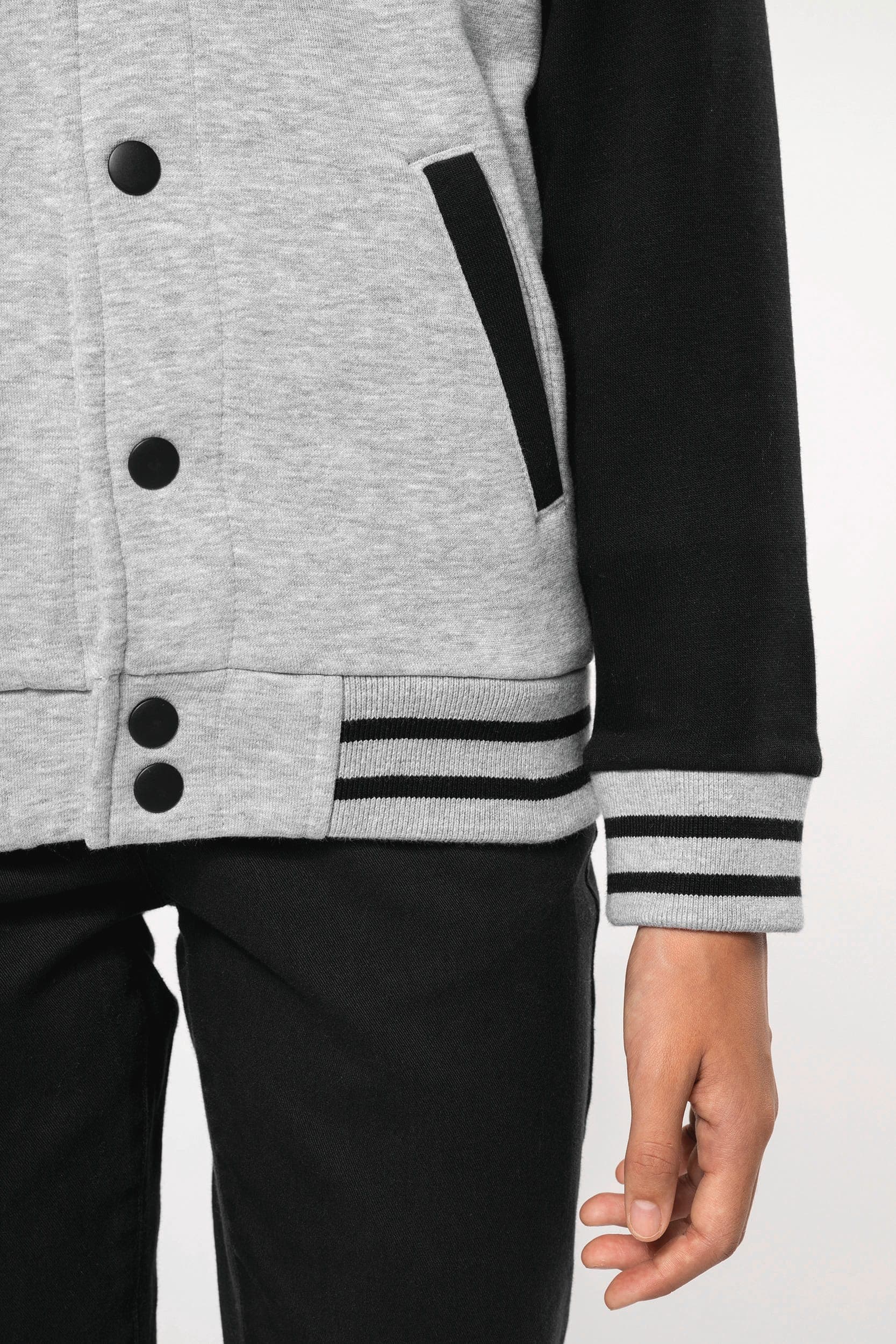 Blouson molleton teddy enfant en situation