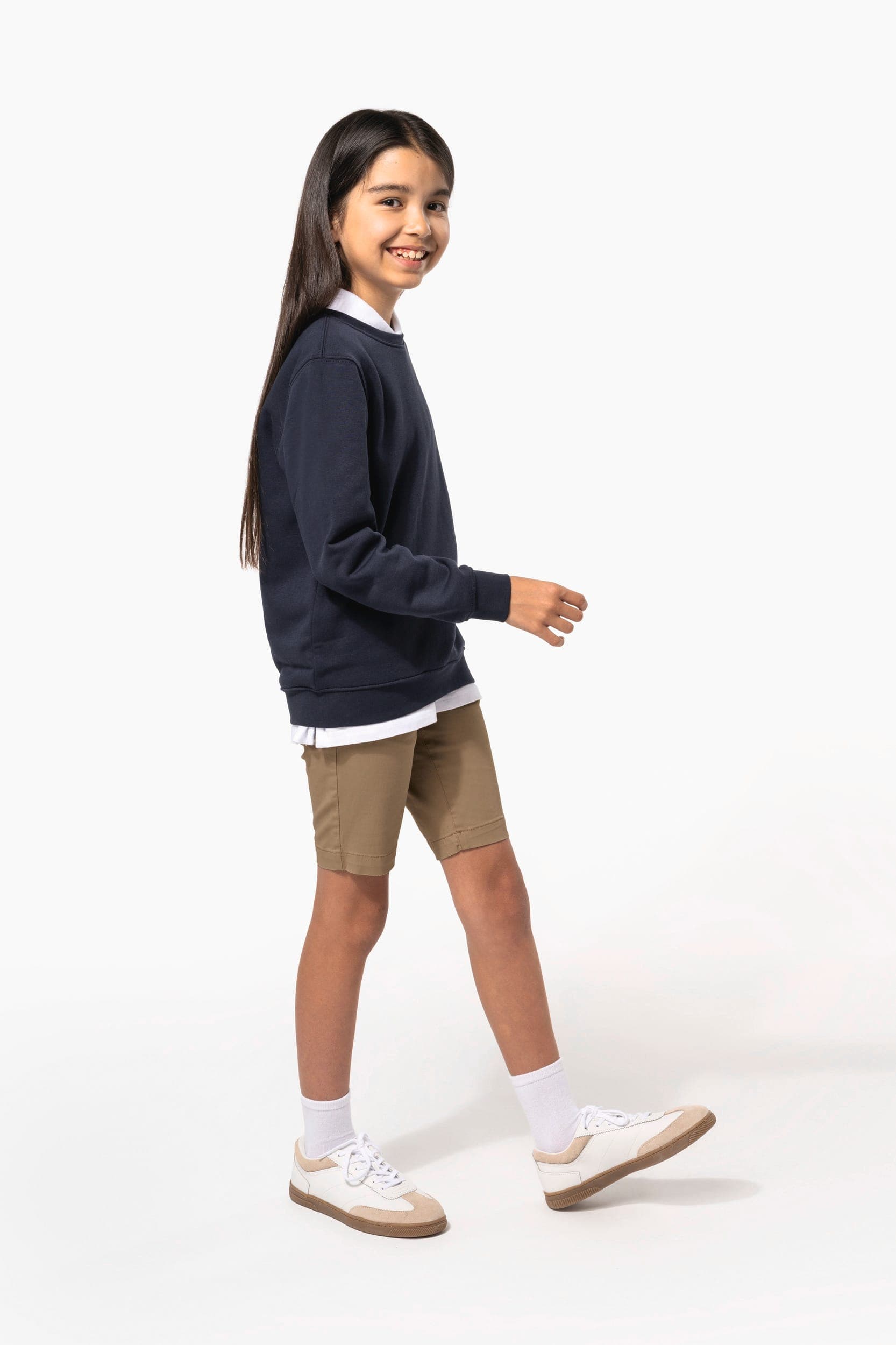 Sweat-shirt col rond enfant en situation