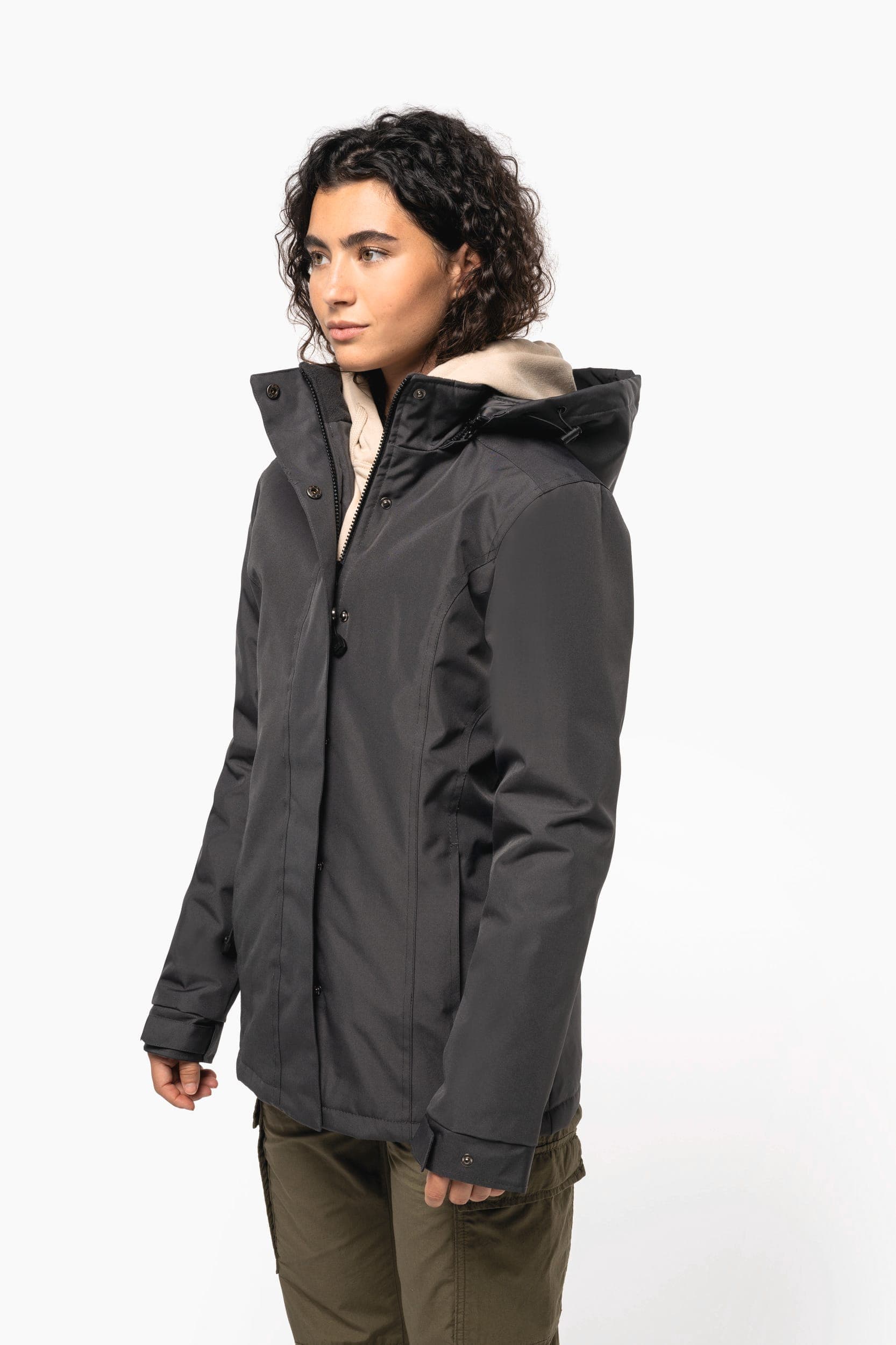 Parka femme en situation