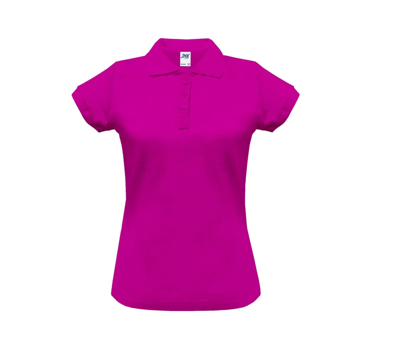 LADY REGULAR POLO coloris Fuchsia