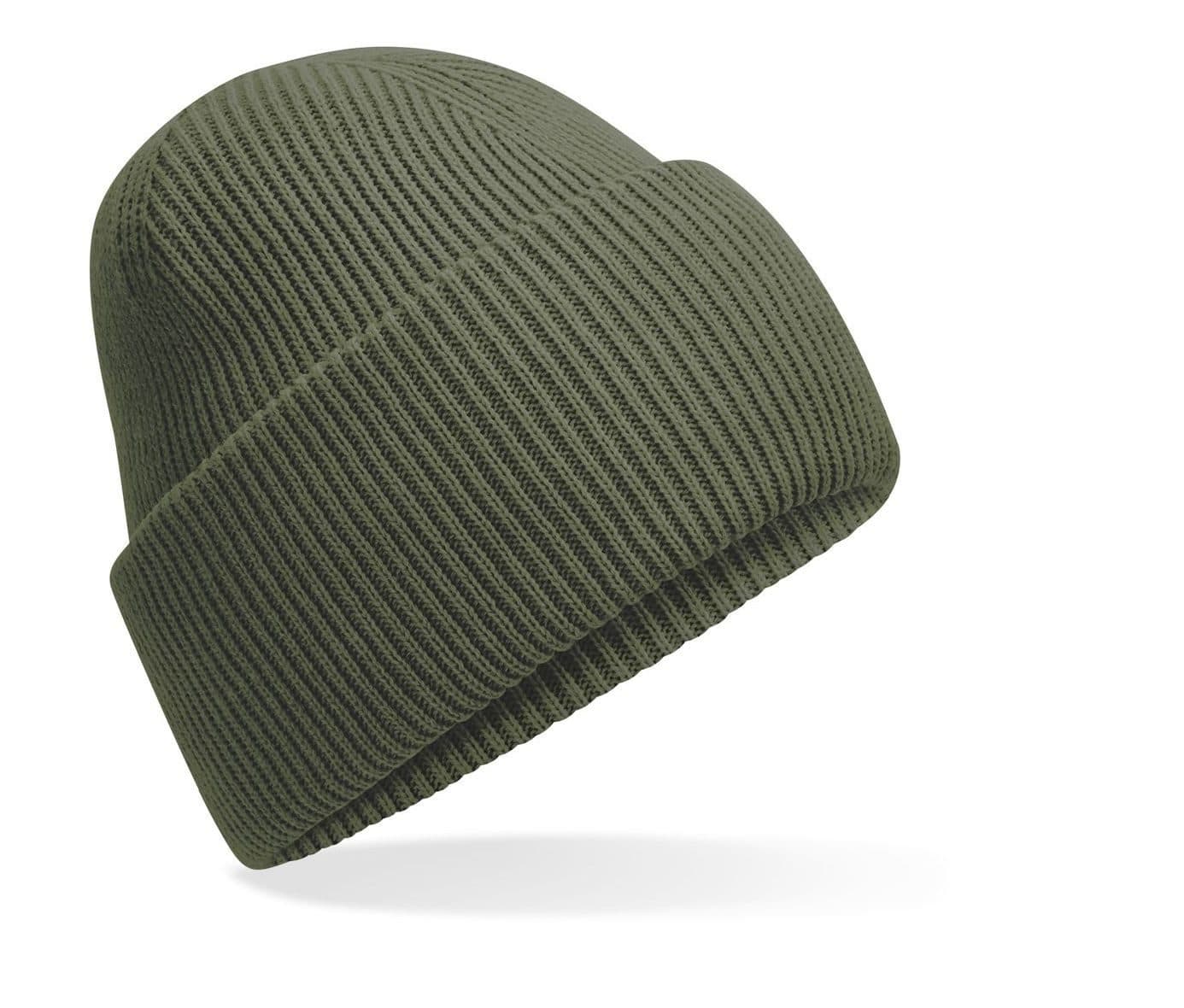 CLASSIC ENGINEERED DEEP CUFFED BEANIE coloris Vert olive