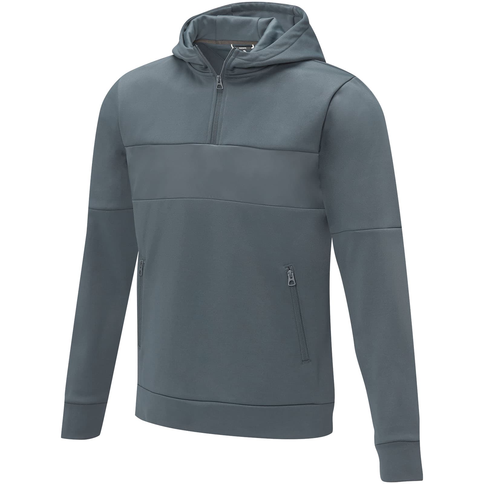 Sweat à capuche anorak à demi zip Sayan pour homme coloris Gris acier