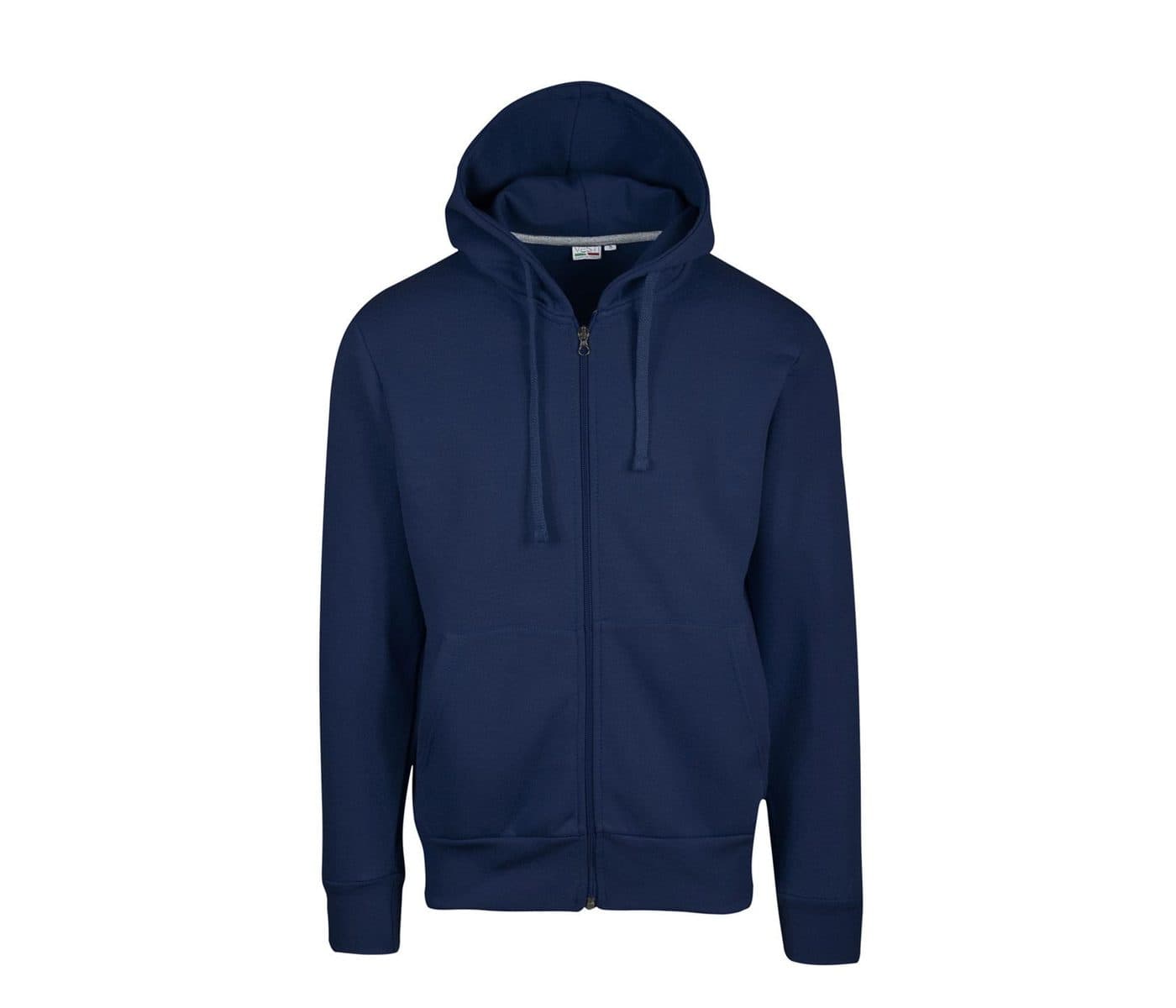 HOODED SWEAT JACKET coloris Bleu