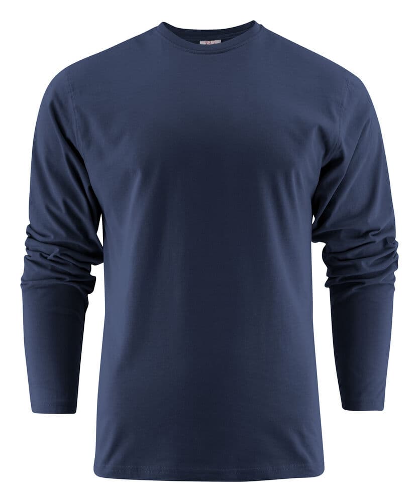Heavier Pro T-Shirt Manches Longues Unisexe coloris Marine