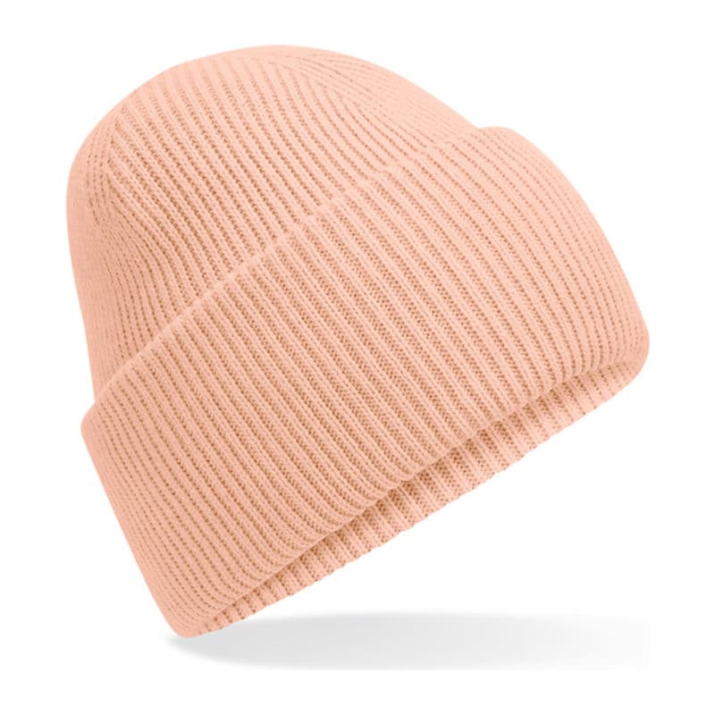 Bonnet Polylana® Original avec revers coloris Pêche