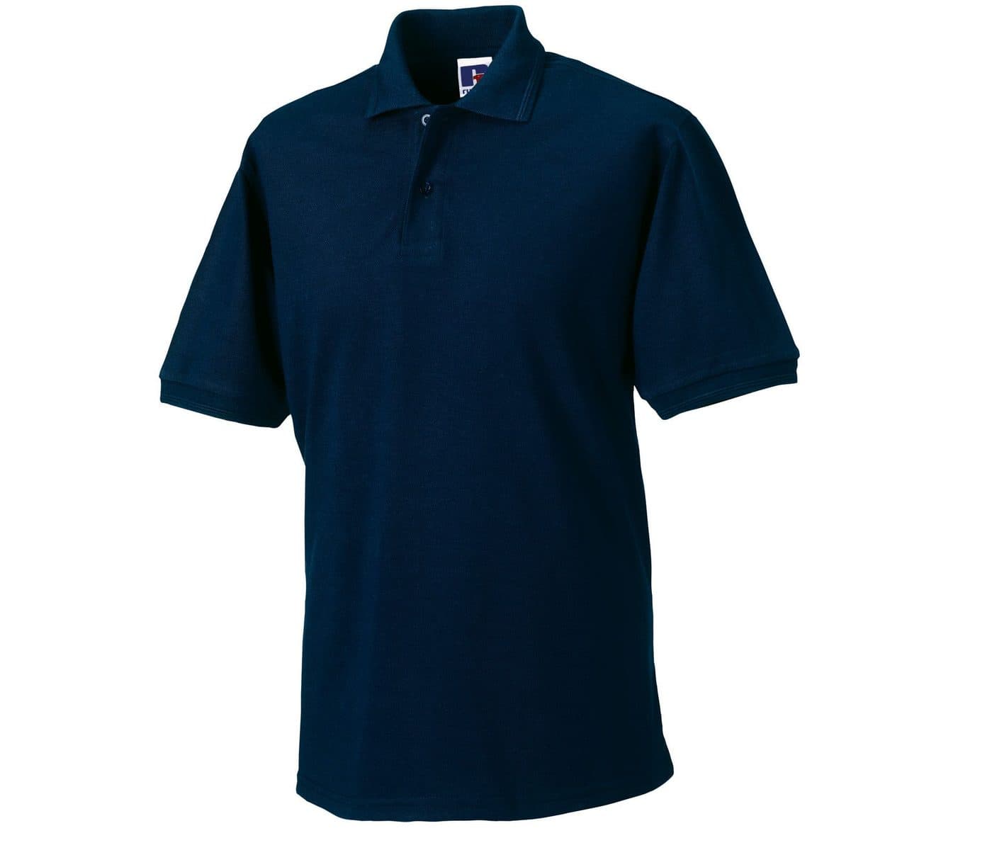 HARDWEARING POLYCOTTON POLO coloris Bleu marine