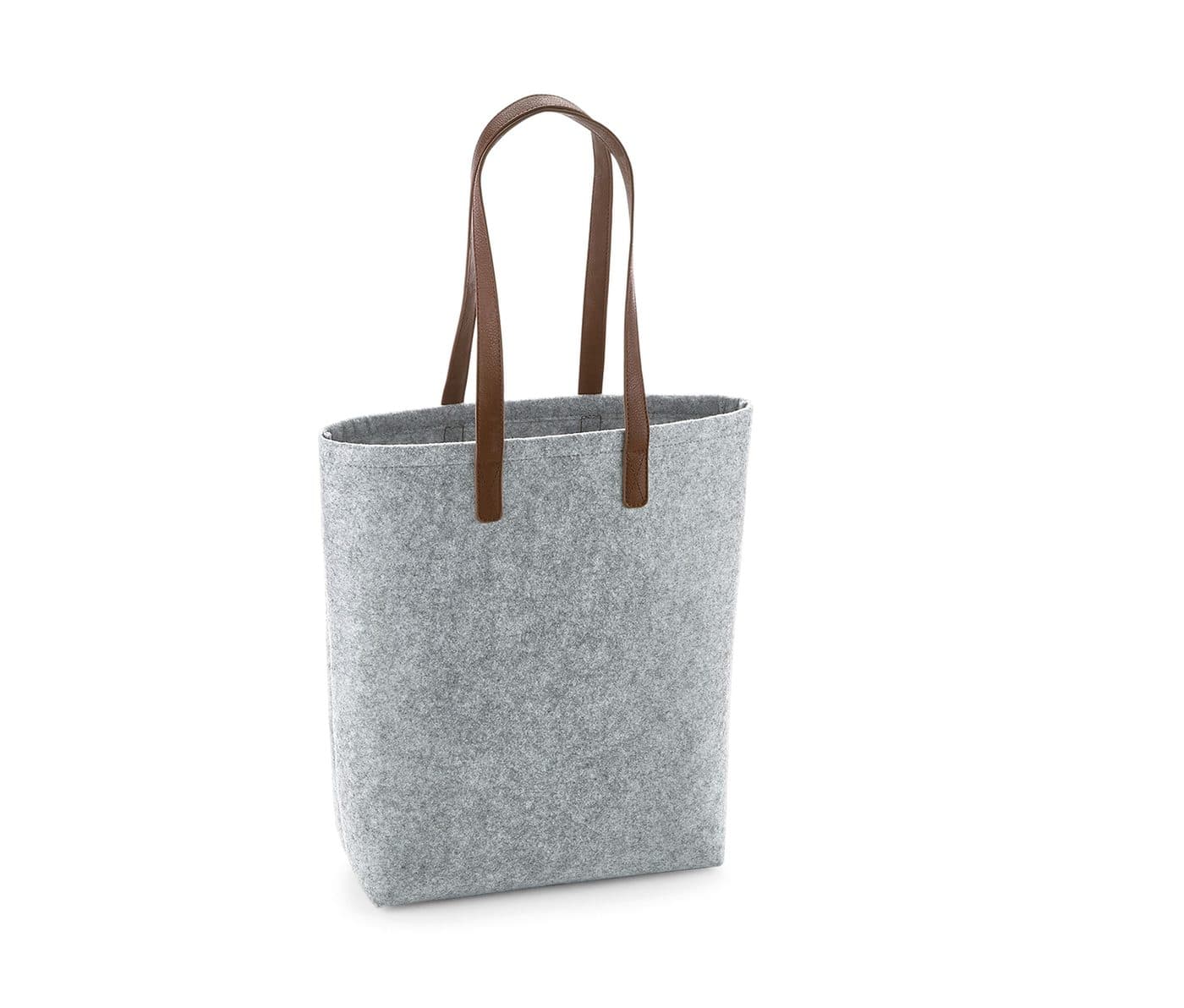 PREMIUM FELT TOTE coloris Gris chiné / Fauve