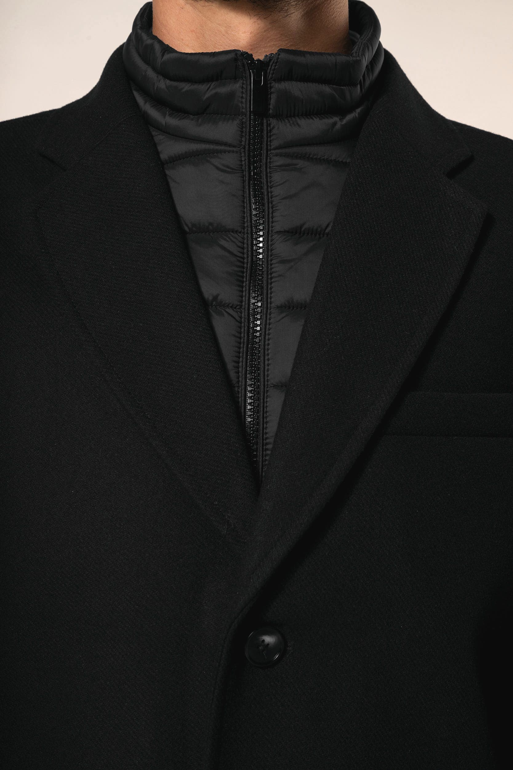 Manteau homme en situation