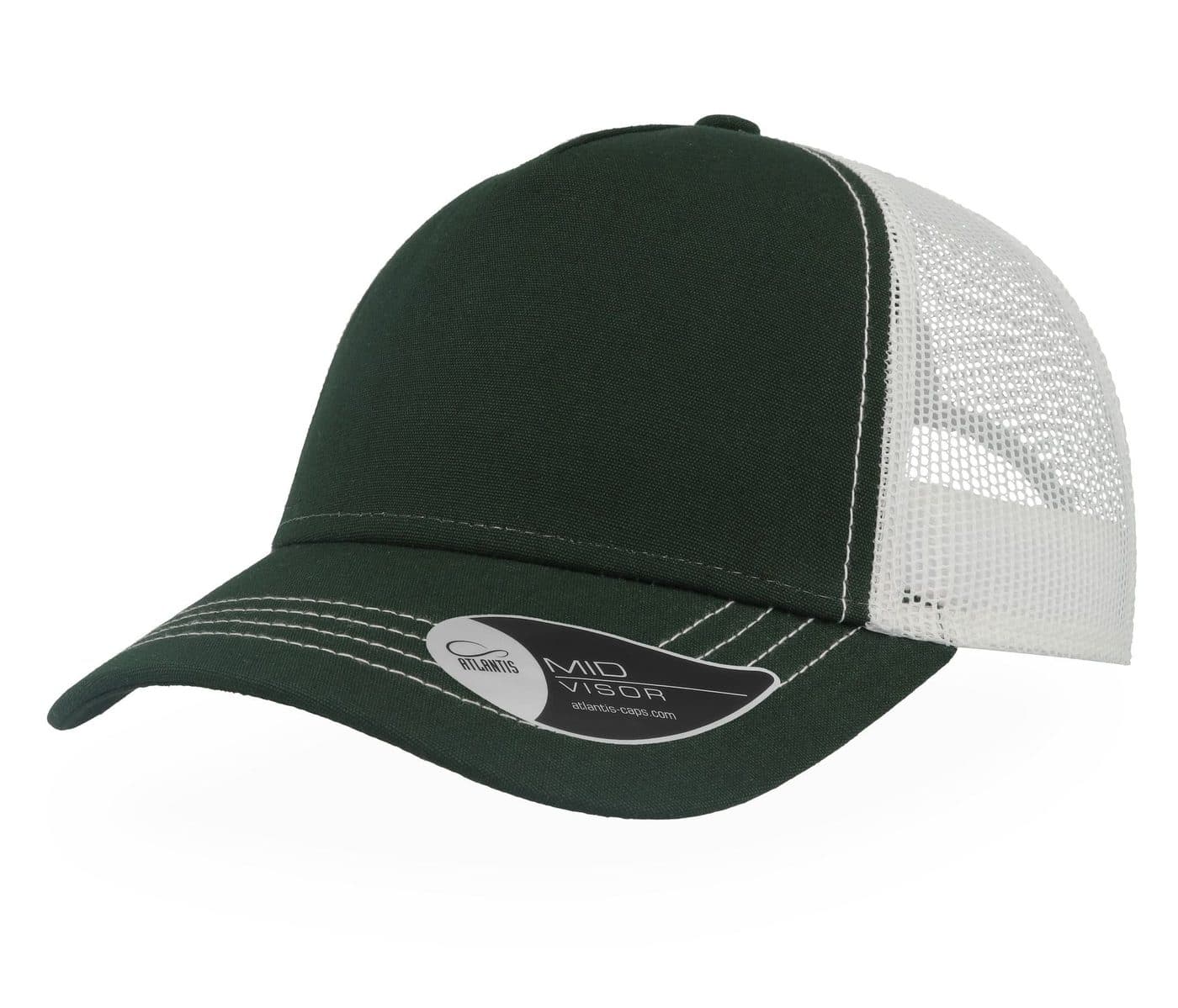 RAPPER CANVAS coloris Vert bouteille / Blanc