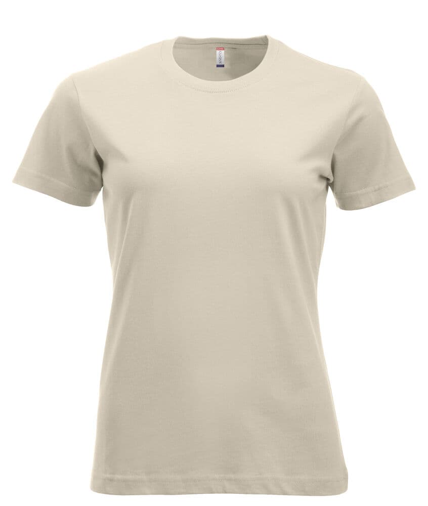 Clique New Classic-T Women coloris Kaki clair