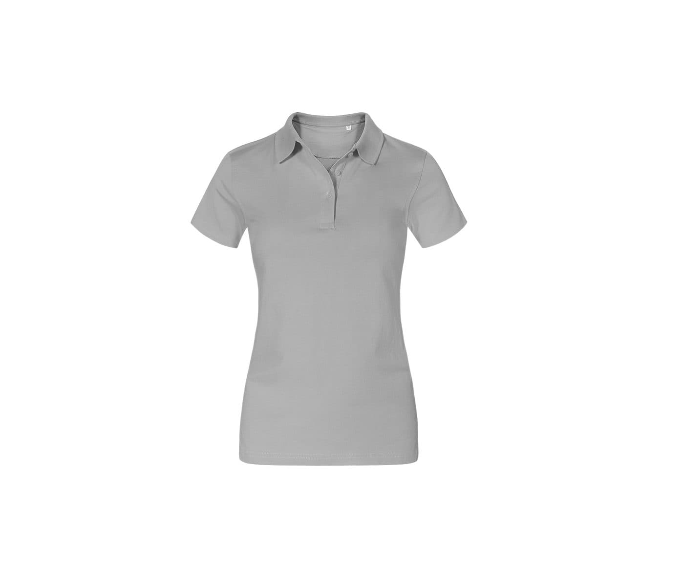 WOMEN’S JERSEY POLO coloris Gris clair