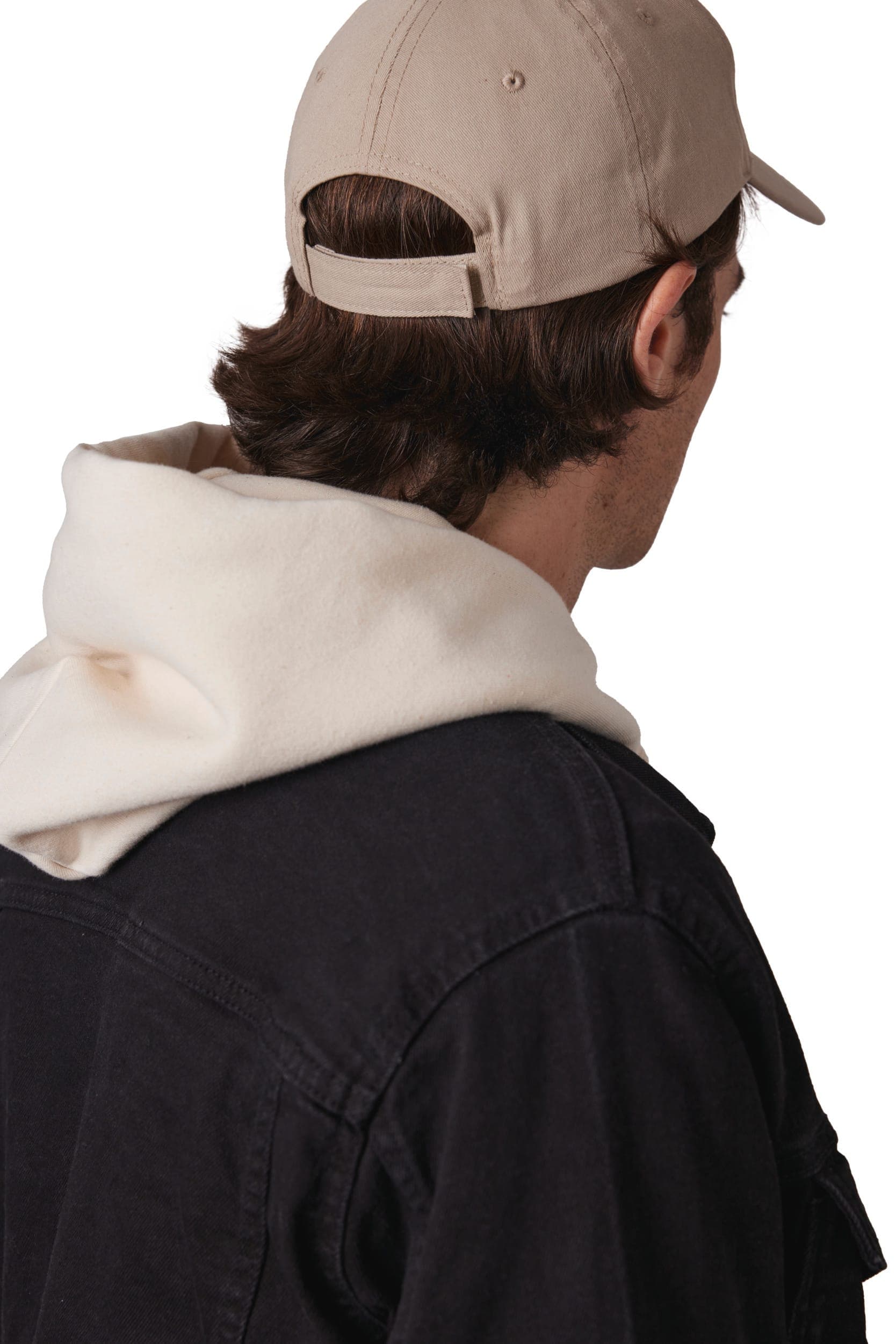 Casquette en coton et polyester recyclés K-loop tracking - 5 panneaux en situation