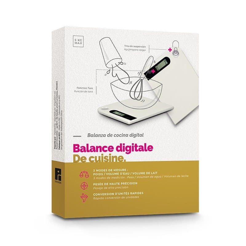 BALANCE DIGITALE CUISINE en situation