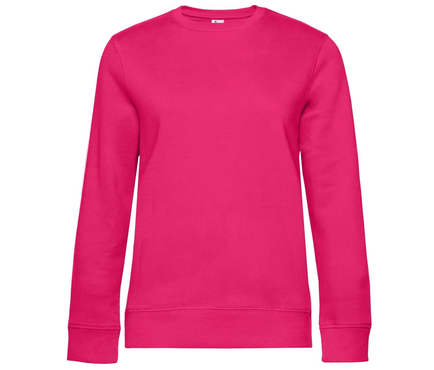 B&C QUEEN CREW NECK coloris Rose magenta