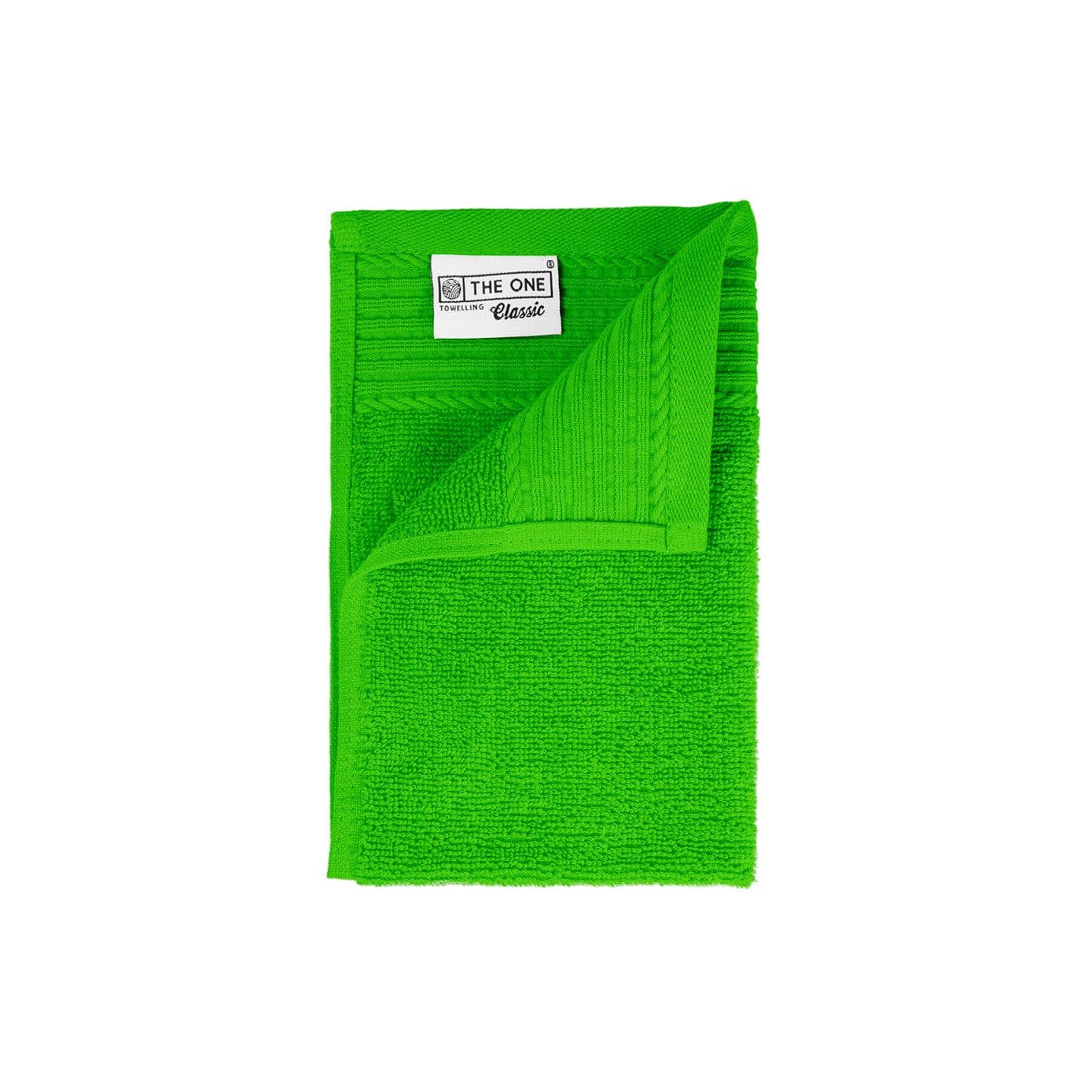 CLASSIC GUEST TOWEL coloris Vert citron
