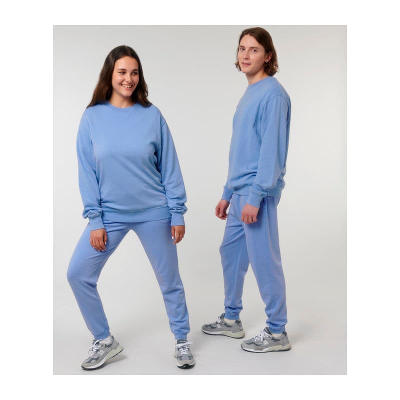 Matcher Vintage unisex medium fit sweatshirt coloris Bleu Swimmer Dyed G.