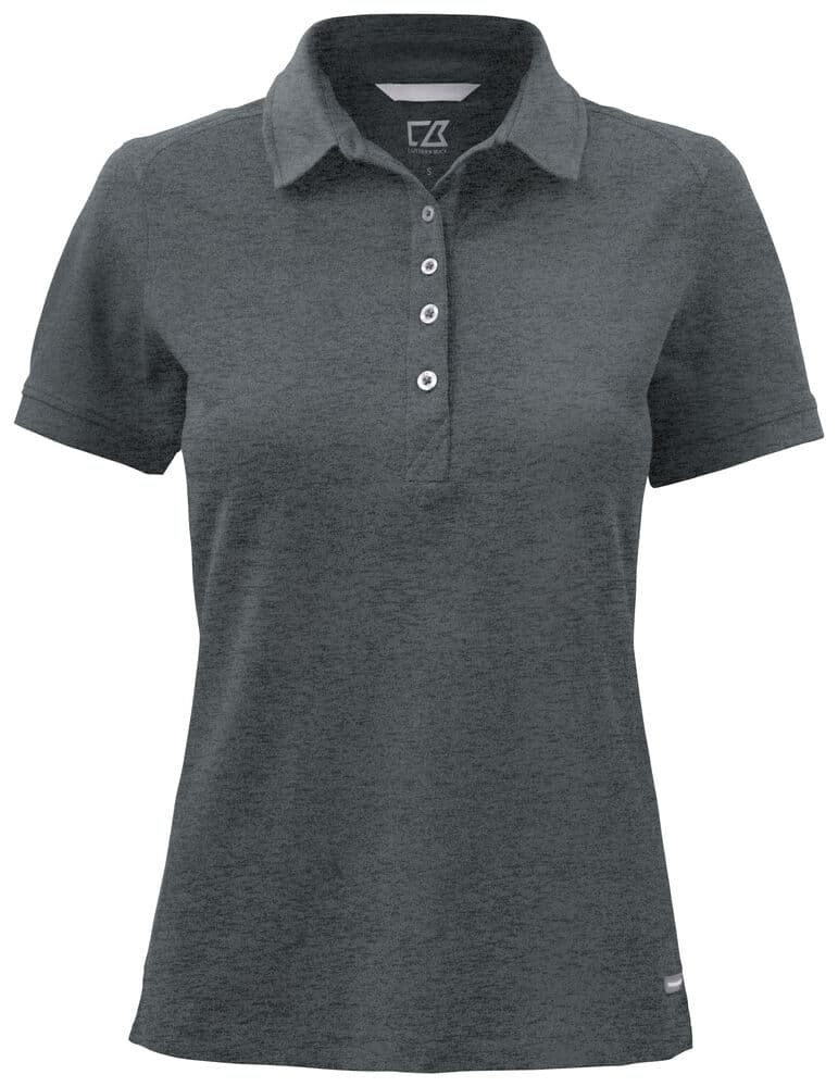 Polo Cutter & Buck Advantage femme coloris Anthracite chiné