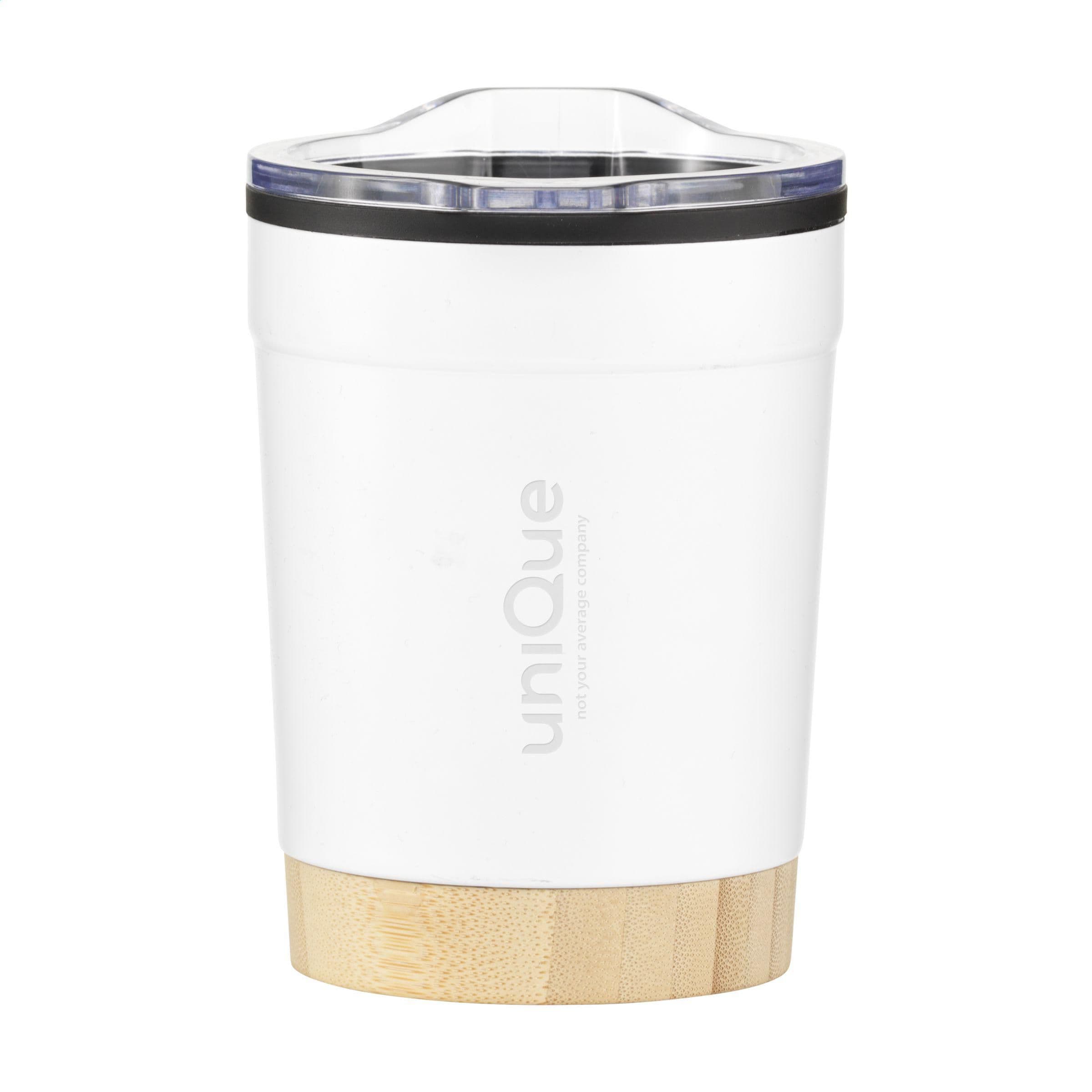 Mug Kobe bambou RCS recyclé acier 350 ml