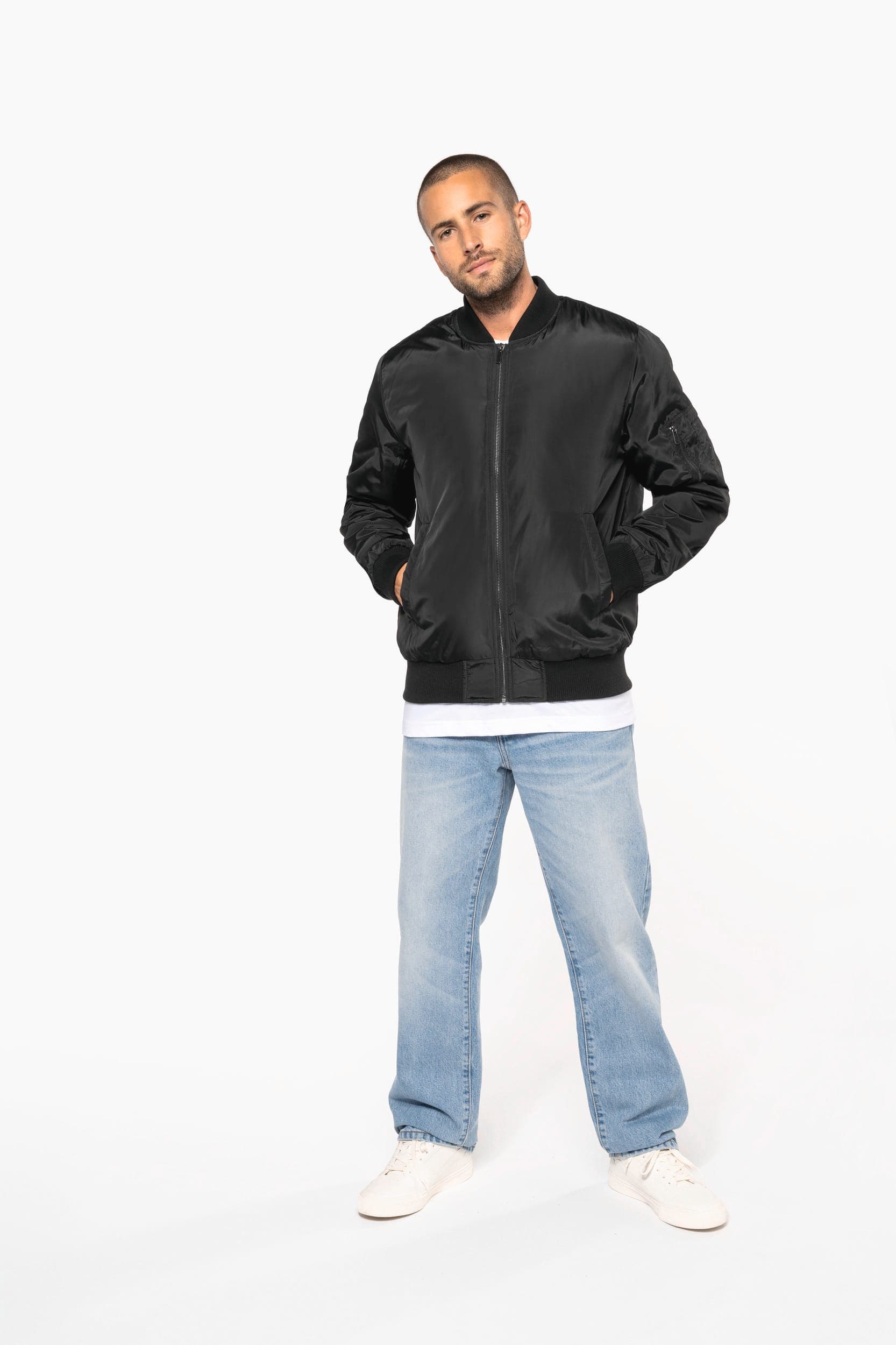 Blouson bomber homme en situation