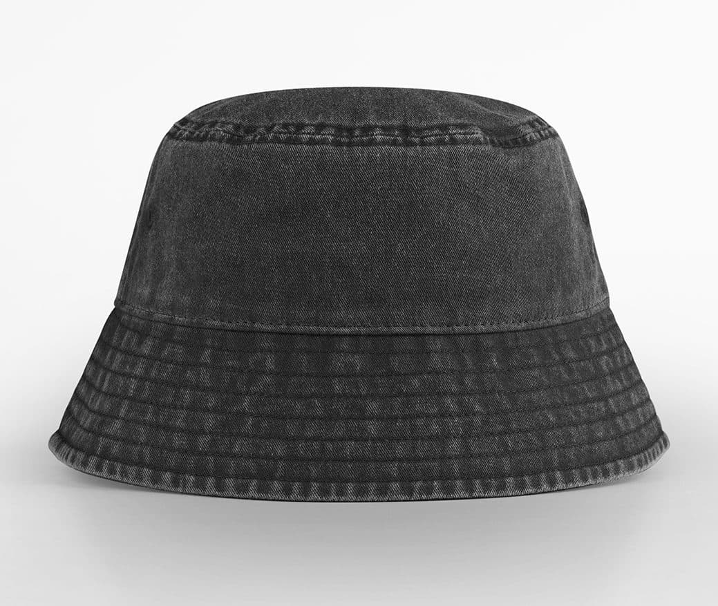 VINTAGE BUCKET HAT coloris Noir vintage