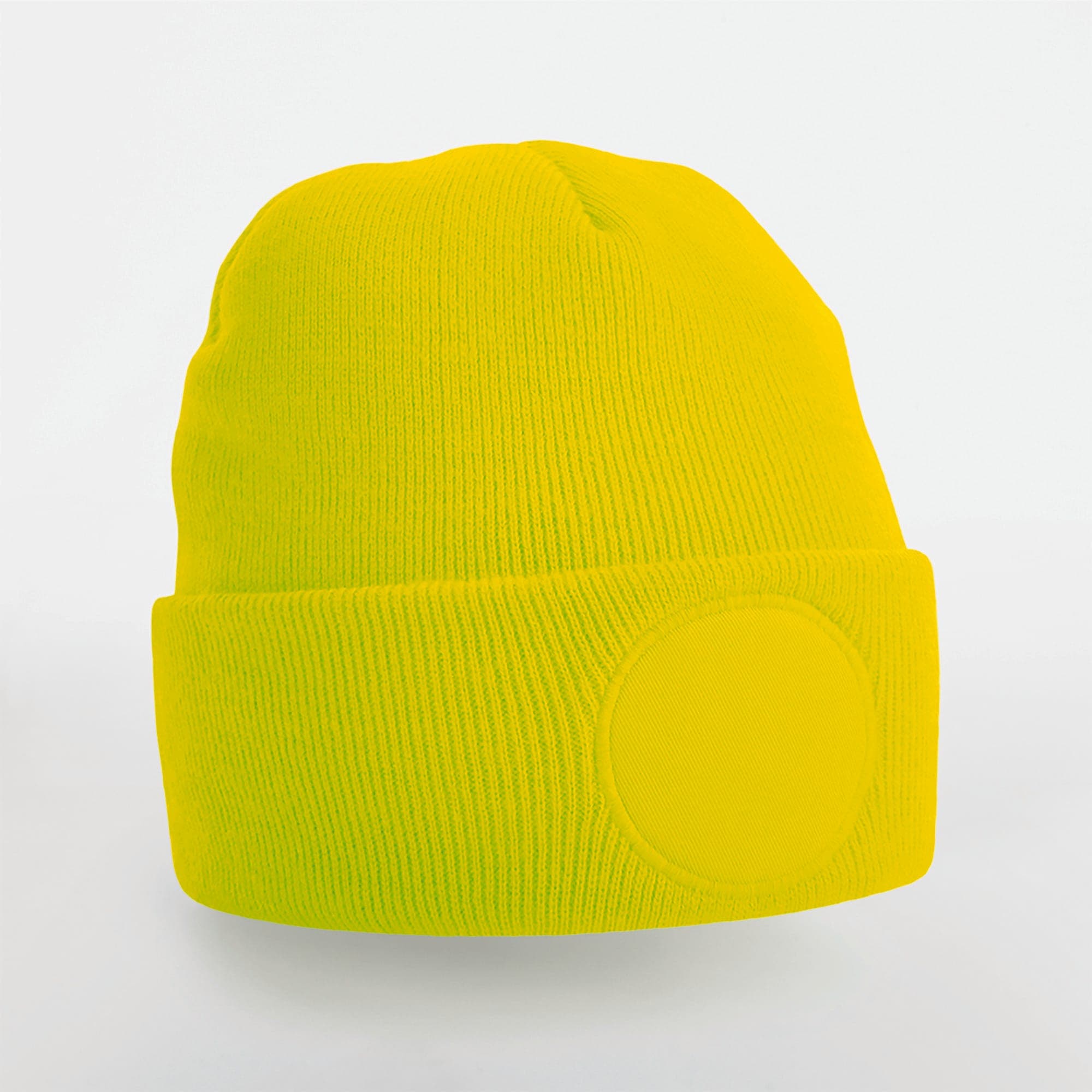 CIRCULAR PATCH BEANIE