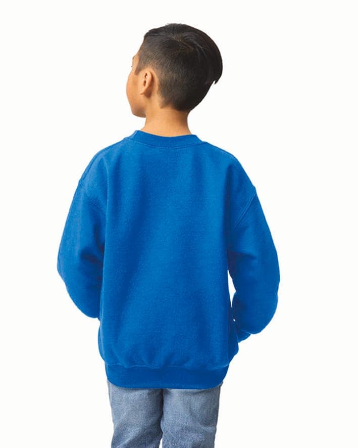 Sweat-shirt enfant col rond Heavy Blend™ en situation